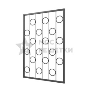 Решетка на окно сварная 1-86
